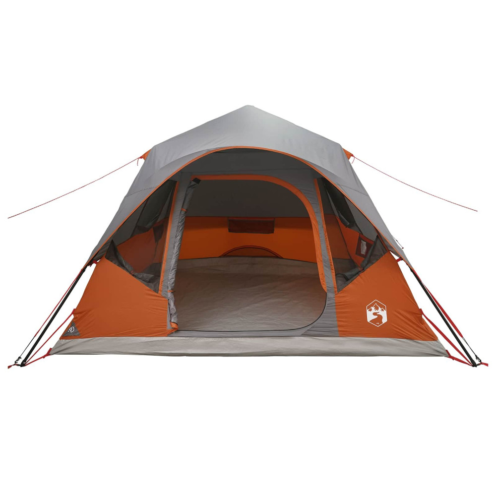Produktbild för Instant Tält med tak Grå och orange 305 x 275 x 190 cm