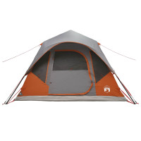 Produktbild för Instant Tält med tak Grå och orange 305 x 275 x 190 cm