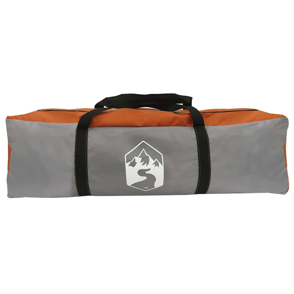 Produktbild för Instant Tält med tak Grå och orange 305 x 275 x 190 cm