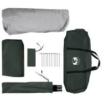 Produktbild för Instant Tält Armégrön 305 x 275 x 190 cm Polyester och Stål