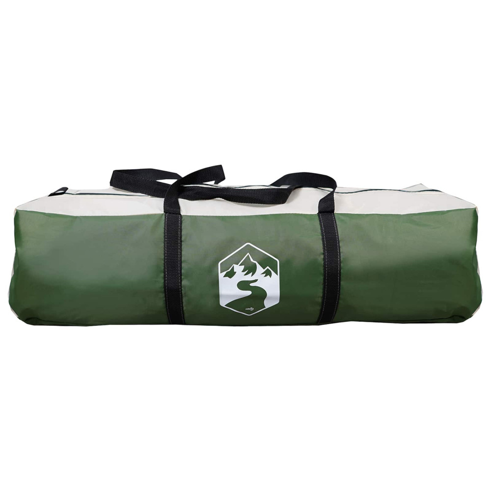Produktbild för Instant Tält med tak Grön 365 x 280 x 200 cm Polyester och Stål