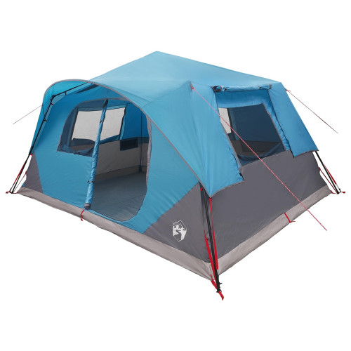 vidaXL Instant Tält med tak Blå 365 x 280 x 200 cm Polyester och Stål