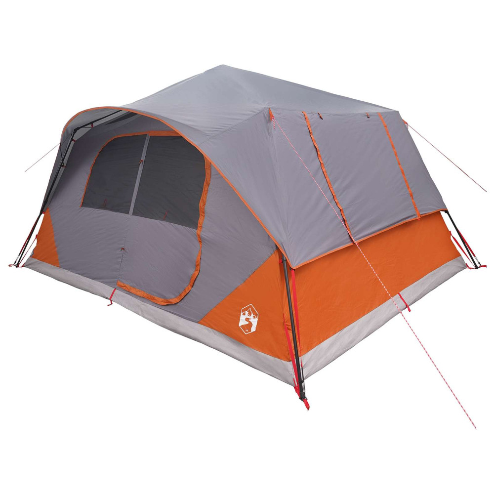 Produktbild för Instant Tält med tak Grå och orange 365 x 280 x 200 cm