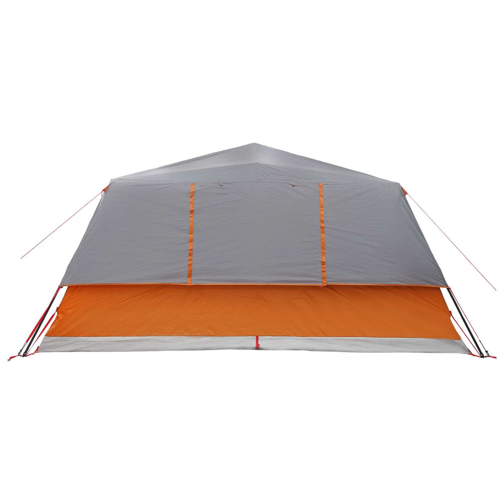 Produktbild för Instant Tält med tak Grå och orange 365 x 280 x 200 cm
