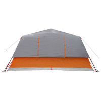 Produktbild för Instant Tält med tak Grå och orange 365 x 280 x 200 cm