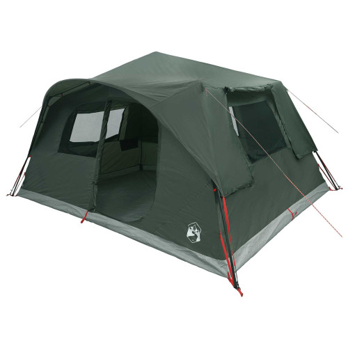 vidaXL Instant Tält Armégrön 365 x 280 x 200 cm Polyester och Stål