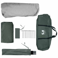 Produktbild för Instant Tält Armégrön 365 x 280 x 200 cm Polyester och Stål
