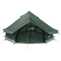 Produktbild för Tipi Tält Armégrön 700 x 700 x 395 cm Polyester och Stål