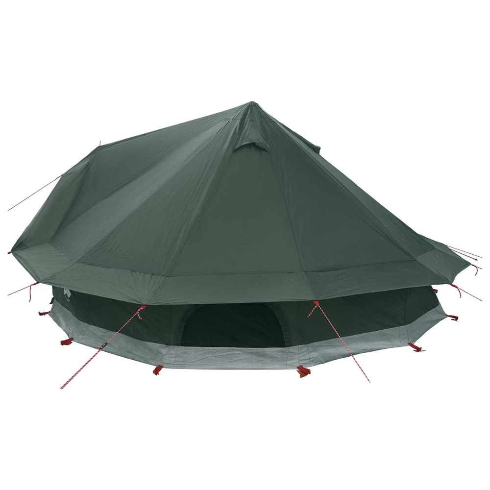 Produktbild för Tipi Tält Armégrön 700 x 700 x 395 cm Polyester och Stål