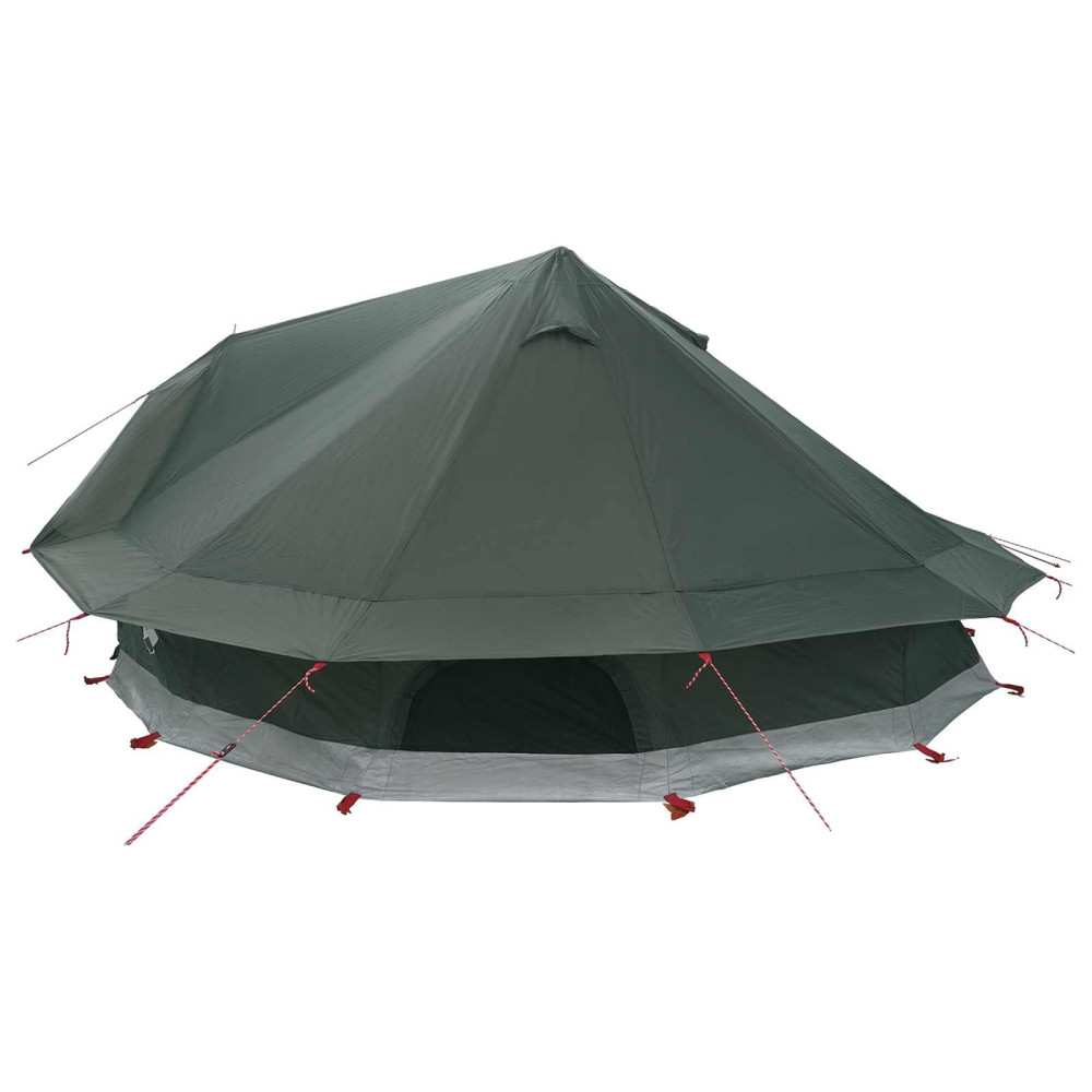 Produktbild för Tipi Tält Armégrön 800 x 800 x 430 cm Polyester och Stål