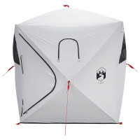 Produktbild för Jaktält Vit Blackout 143 x 143 x 165 cm Polyester och Stål