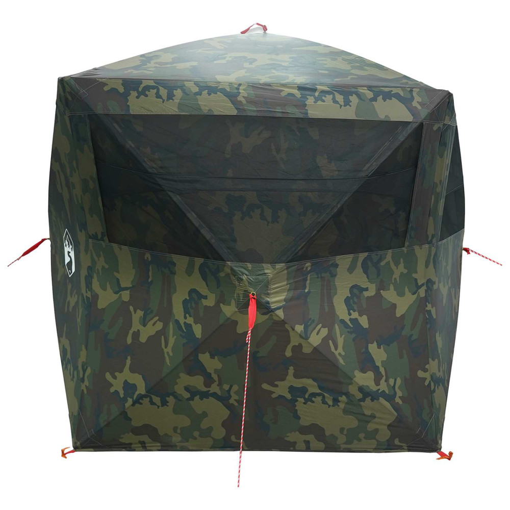Produktbild för Jaktält Kamouflage 143 x 143 x 165 cm Polyester och Stål