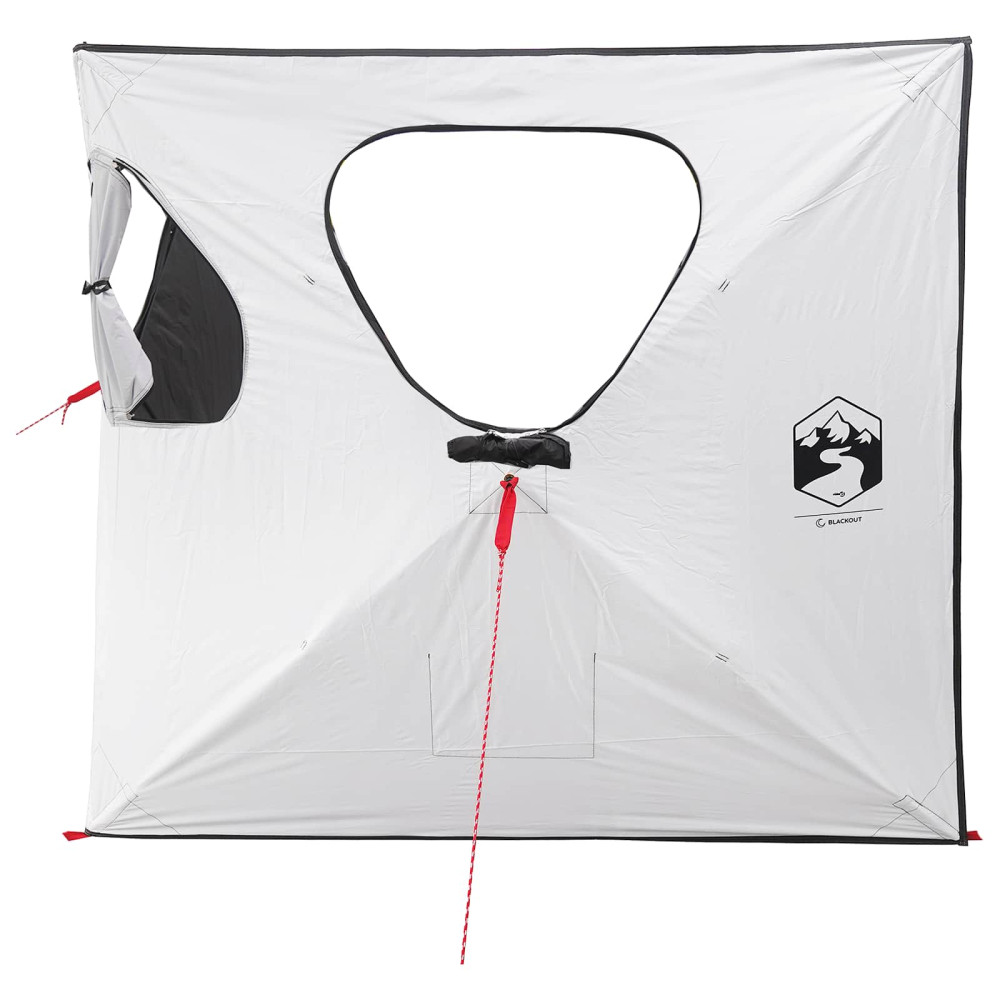 Produktbild för Jaktält Vit Blackout 145 x 145 x 150 cm Polyester och Stål