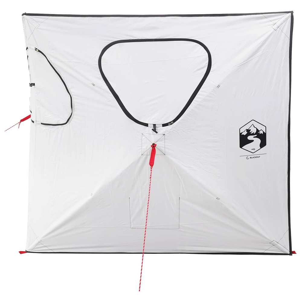 Produktbild för Jaktält Vit Blackout 145 x 145 x 150 cm Polyester och Stål