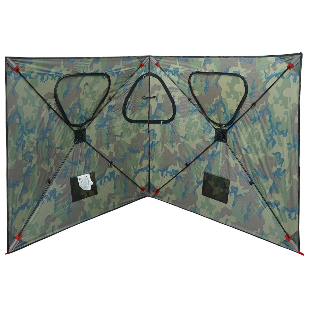 Produktbild för Jaktält Kamouflage 145 x 145 x 150 cm Polyester och Stål