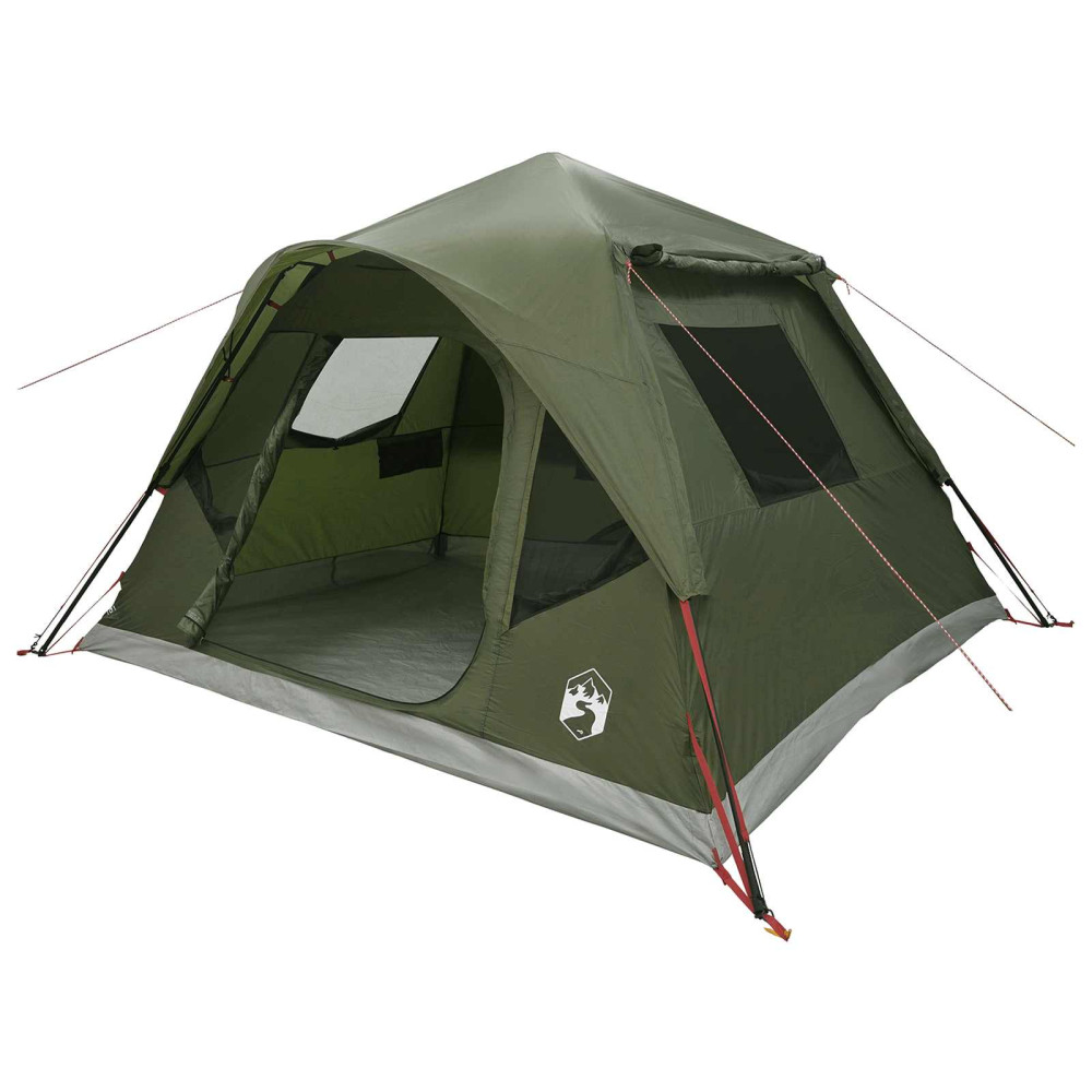 Produktbild för Instant Tält Olivgrön 305 x 275 x 190 cm Polyester och Stål