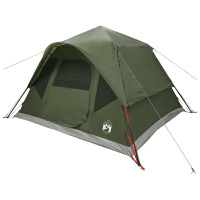 Produktbild för Instant Tält Olivgrön 305 x 275 x 190 cm Polyester och Stål