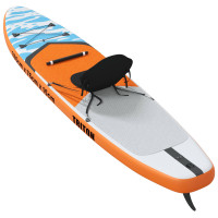 Produktbild för SUP-bräda med sits 2-i-1 TRITON 335 x 76 x 15 cm Blå för