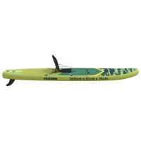 Produktbild för SUP-bräda med sits 2-i-1 POSEIDON 366 x 81 x 15 cm Grön för