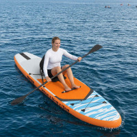 Produktbild för SUP-bräda med sits 2-i-1 TRITON 366 x 81 x 15 cm Blå för
