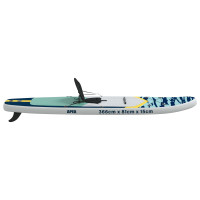 Produktbild för SUP-bräda med sits 2-i-1 APEX 366 x 81 x 15 cm Blå för