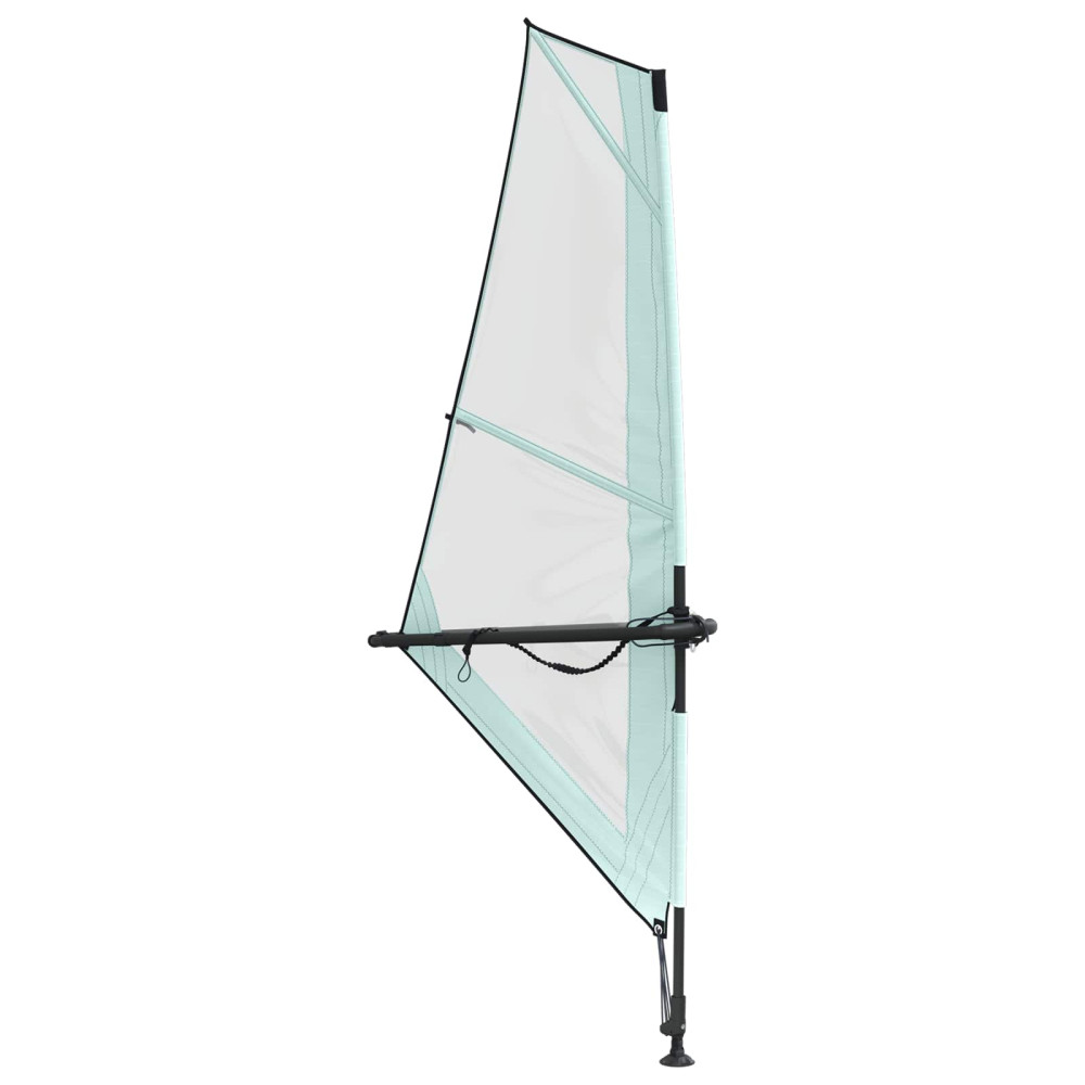 Produktbild för Uppblåsbar SUP-bräda med segel HYDROS 330 x 76 x 15 cm Turkos