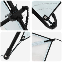 Produktbild för Uppblåsbar SUP-bräda med segel SCYLLA 330 x 76 x 15 cm Blå för