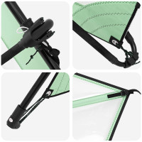 Produktbild för Uppblåsbar SUP-bräda med segel POSEIDON 330 x 76 x 15 cm Grön