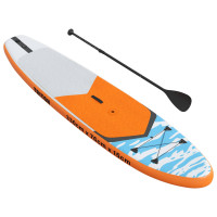 Produktbild för Uppblåsbar SUP-bräda med segel TRITON 330 x 76 x 15 cm Blå för