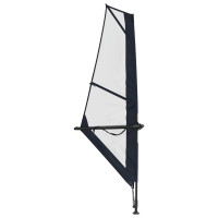 Produktbild för Uppblåsbar SUP-bräda med segel APEX 330 x 76 x 15 cm Blå för