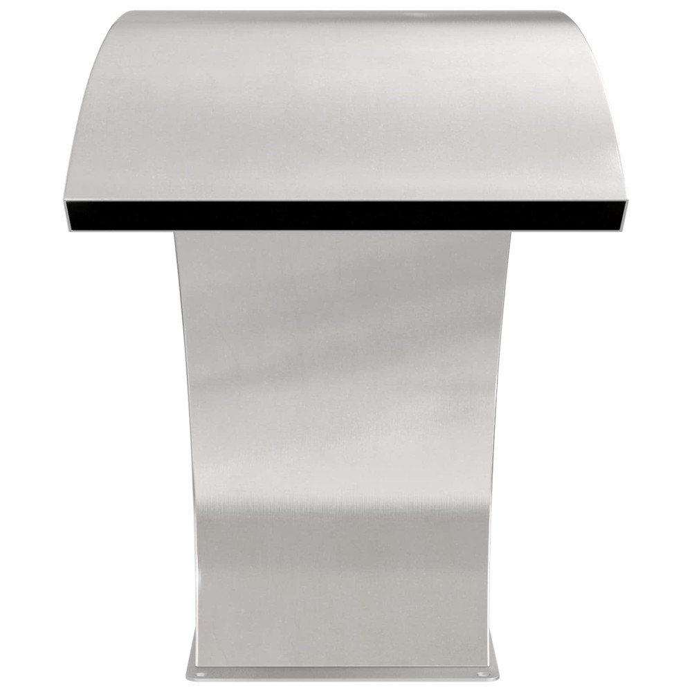 Produktbild för Pool Fontän Silver 61 x 30 x 71 cm Rostfritt stål