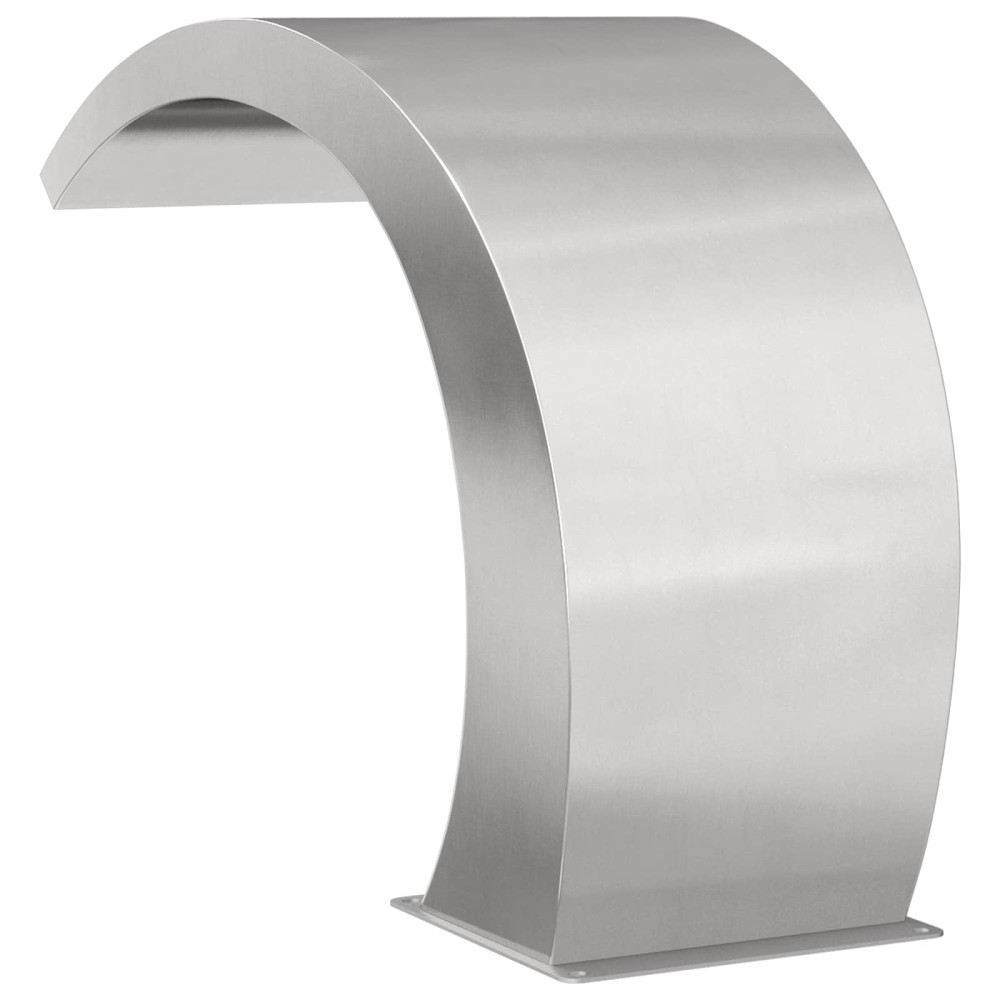 Produktbild för Pool Fontän Silver 61 x 30 x 71 cm Rostfritt stål