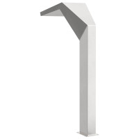 Produktbild för Pool Vattenfall Rostfritt stål 50 x 30 x 90 cm Silver