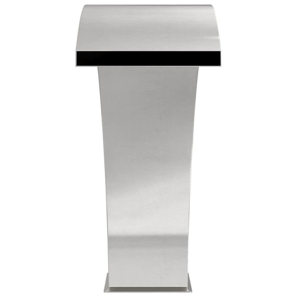 Produktbild för Pool Fontän Silver 60 x 30 x 70 cm Rostfritt stål