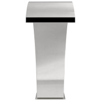 Produktbild för Pool Fontän Silver 60 x 30 x 70 cm Rostfritt stål