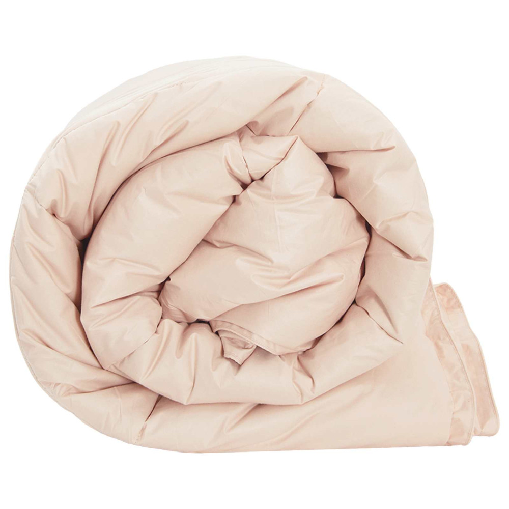 Produktbild för Duntäcke Beige 220 x 260 cm Kapokfiber