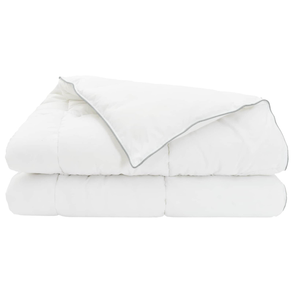Produktbild för Duntäcke Vit 140 x 220 cm Bambufiber
