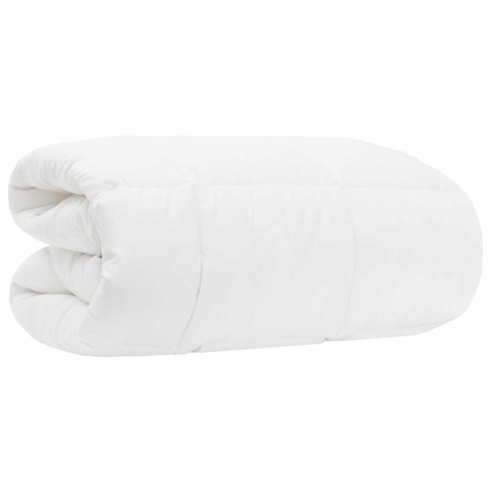 Produktbild för Duntäcke och Kuddset Vit 140 x 200 cm Bambufiber