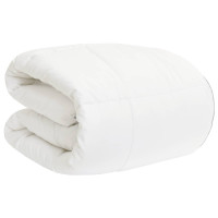 Produktbild för Duntäcke och Kuddset Vit 200 x 220 cm Bambufiber