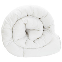 Produktbild för Duntäcke och Kuddset Vit 200 x 220 cm Bambufiber