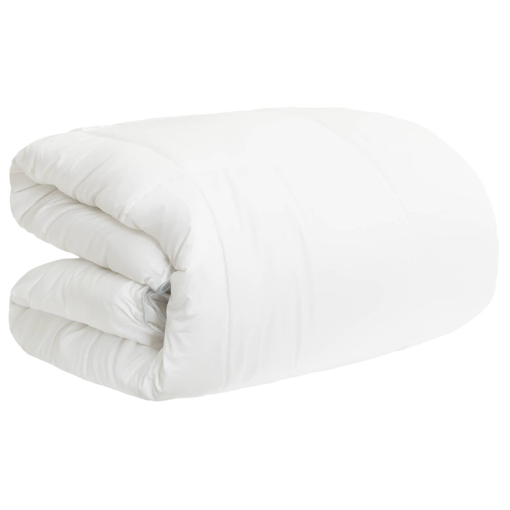 Produktbild för Full Års-Duvet Vit 135 x 200 cm Bambufiber