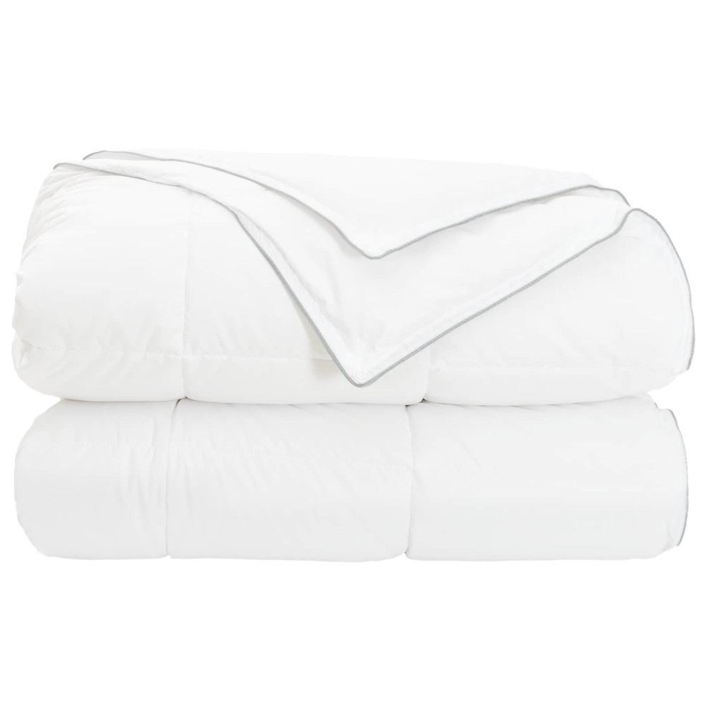 Produktbild för Full Års-Duvet Vit 155 x 200 cm Bambufiber