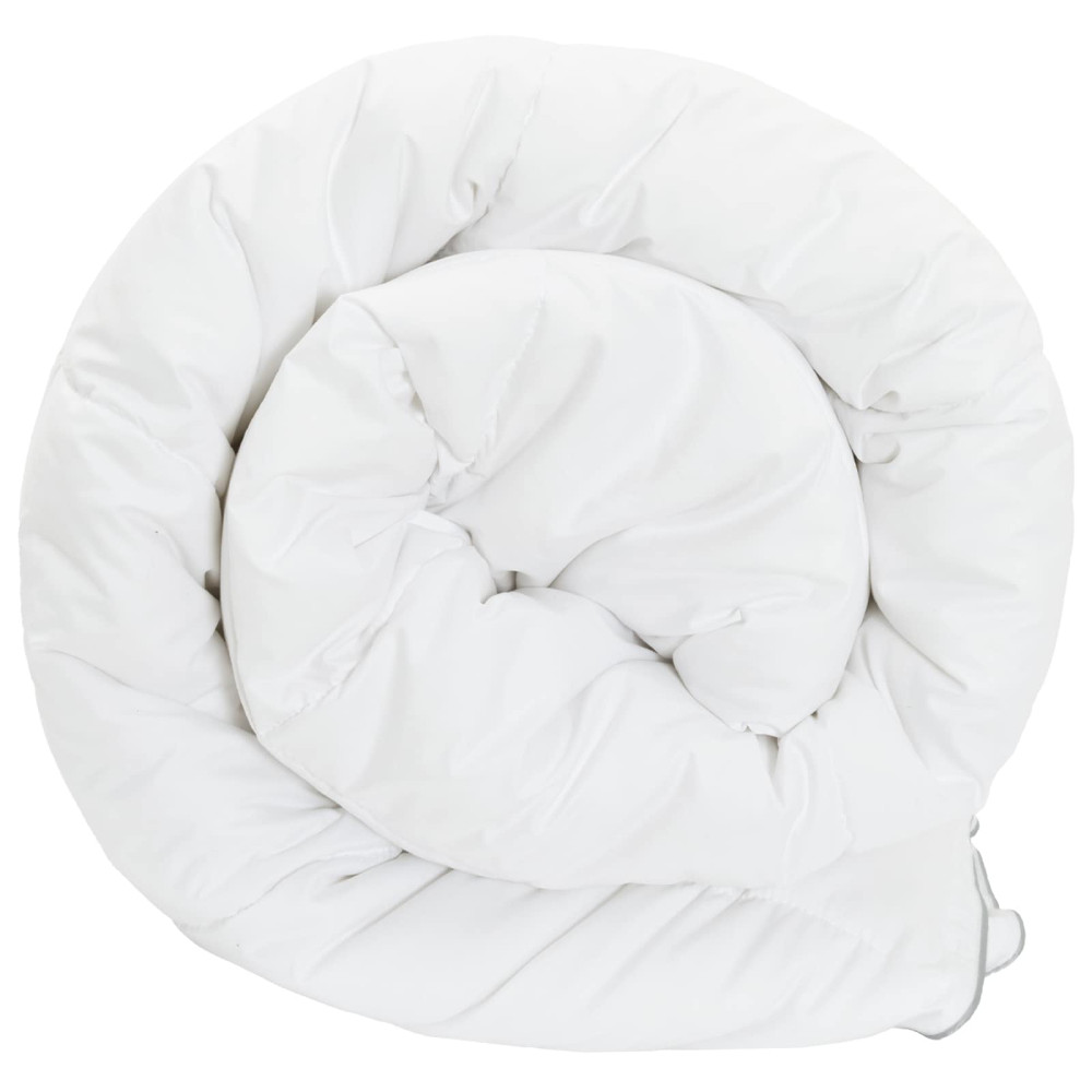 Produktbild för Full Års-Duvet Vit 200 x 200 cm Bambufiber