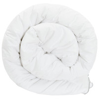 Produktbild för Full Års-Duvet Vit 200 x 200 cm Bambufiber