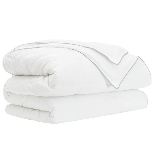 vidaXL Full Års-Duvet Vit 200 x 240 cm Bambufiber