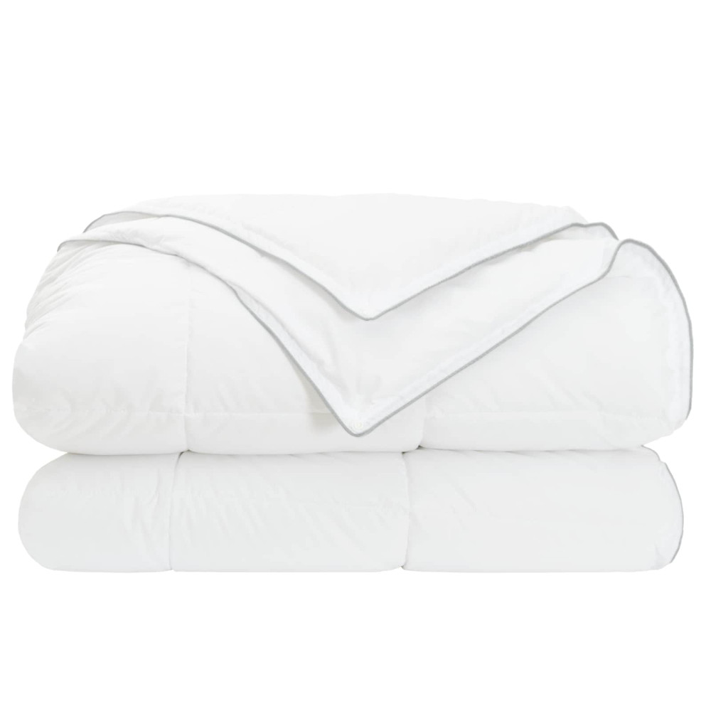 Produktbild för Full Års-Duvet Vit 200 x 240 cm Bambufiber