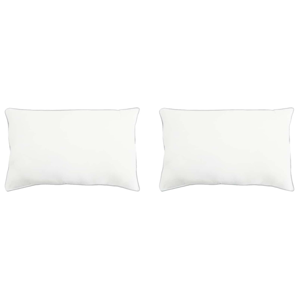 Produktbild för Kudde 2 st 50 x 75 cm Bambufiber Vit