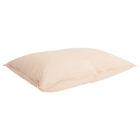 Produktbild för Kudde Beige 40 x 60 cm Kapok Fiber
