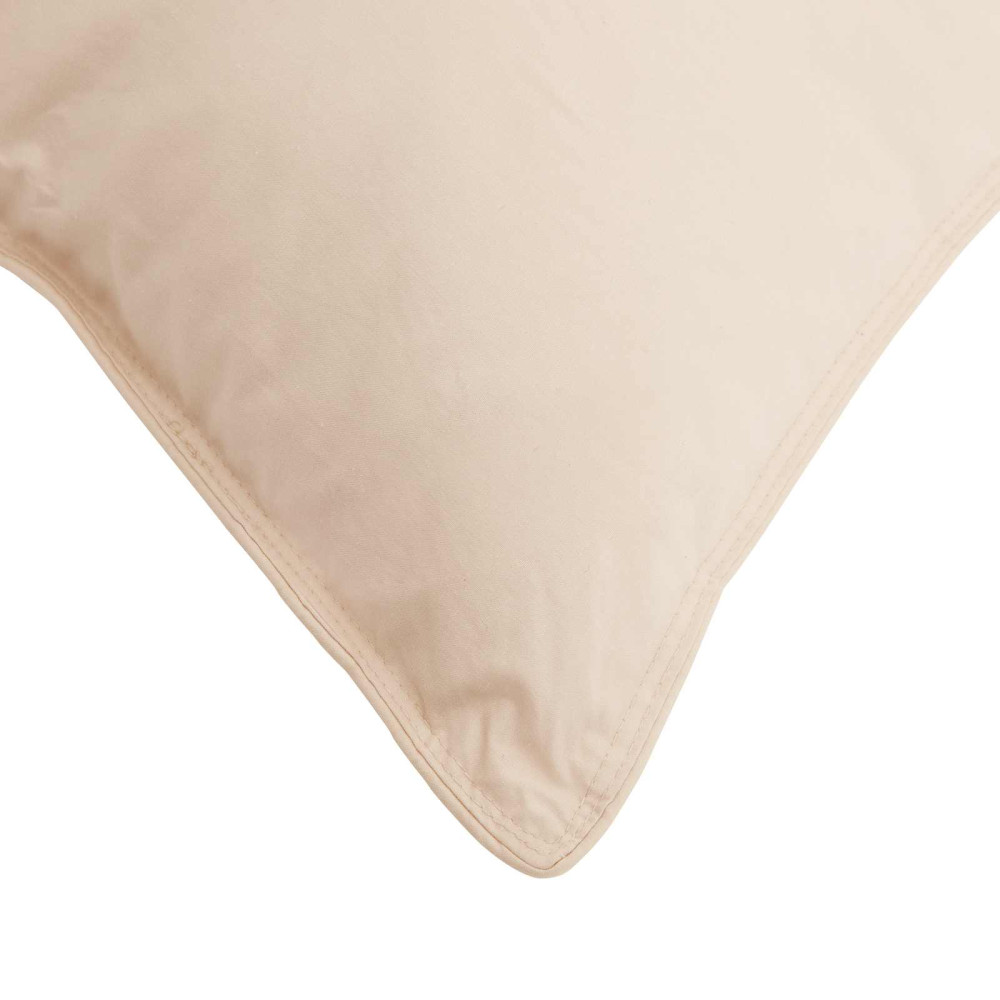 Produktbild för Kudde Beige 50 x 50 cm Kapok Fiber