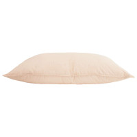 Produktbild för Kudde Beige 50 x 70 cm Kapok Fiber